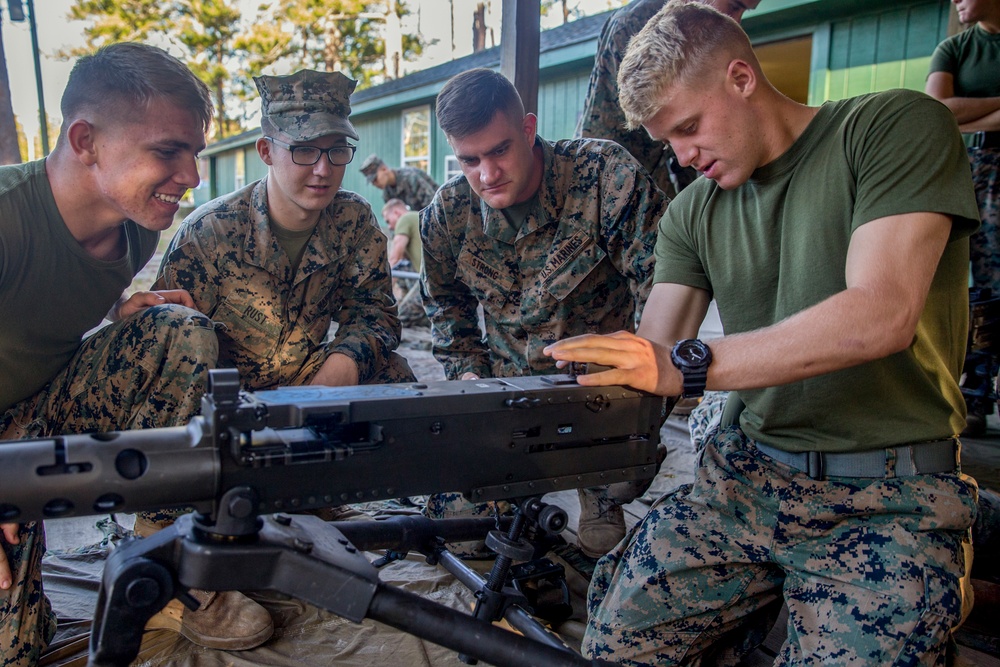 Battle Skills Training School machine gun course