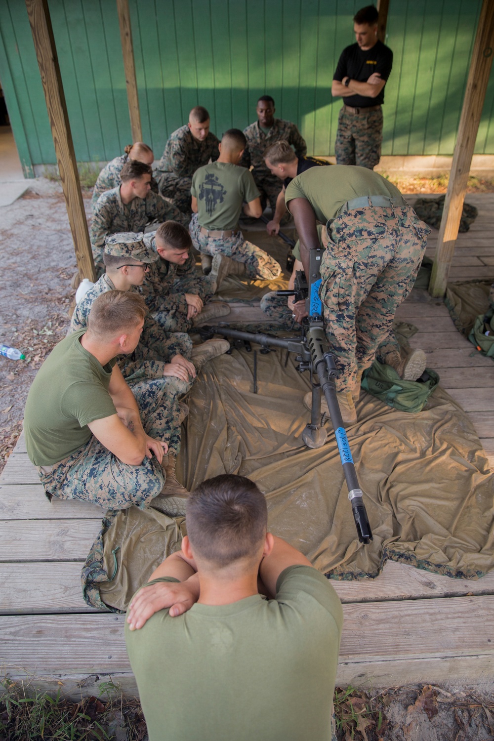 Battle Skills Training School machine gun course