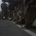 31st MEU recon Marines spit fire and lead during machine gun training aboard Wasp