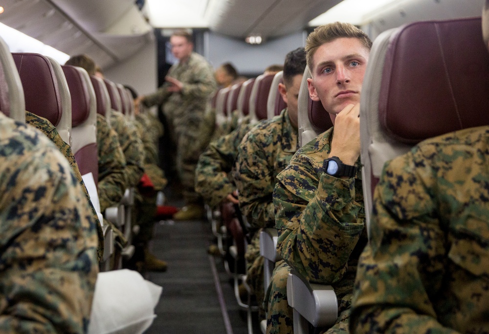 II MEF Departs for Trident Juncture 18