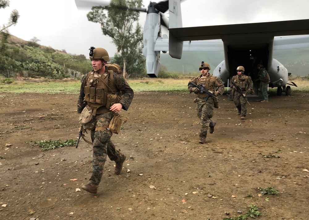 SPMAGTF-CR-AF GCE 19.1 Participates in Their First TRAP Rehearsal