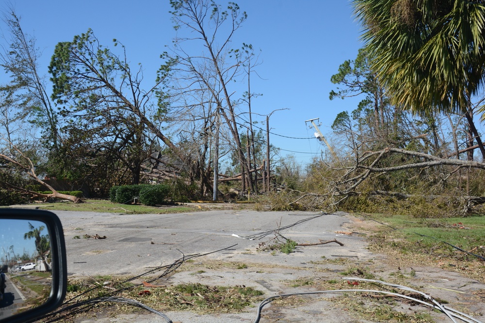 Coast Guard conducts damage assessments across North West Florida after Hurricane Michael