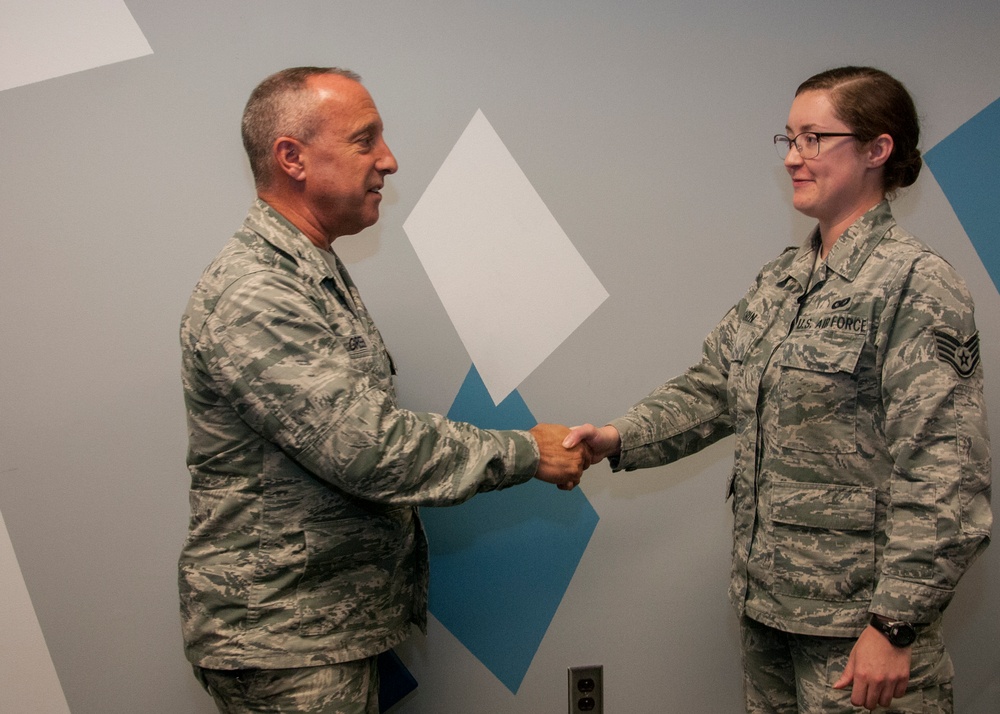 104th Airman Recieves Air Force Acheivement Medal