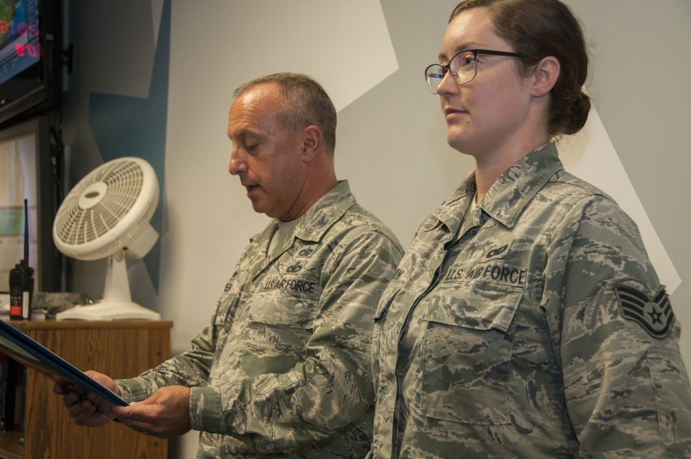 104th Airman Recieves Air Force Acheivement Medal