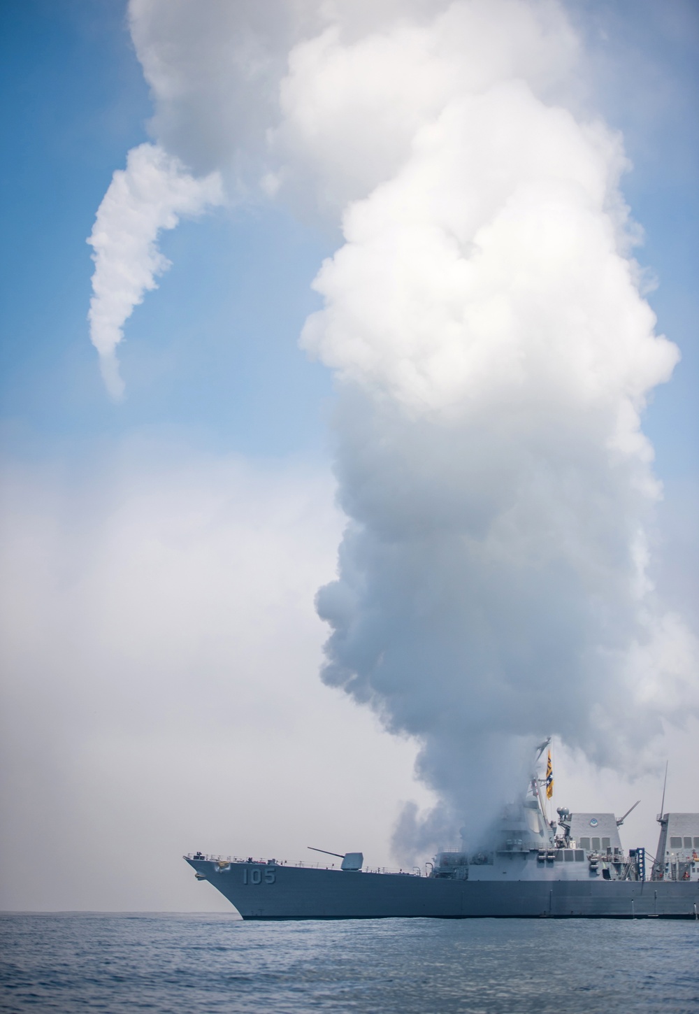 USS Dewey Tomahawk Missile Flight Test