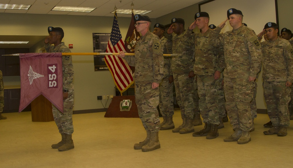 554th Medical Detachment inactivates