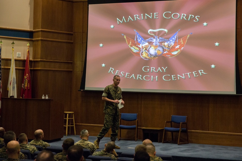 ACMC Speaks to Commander's Course