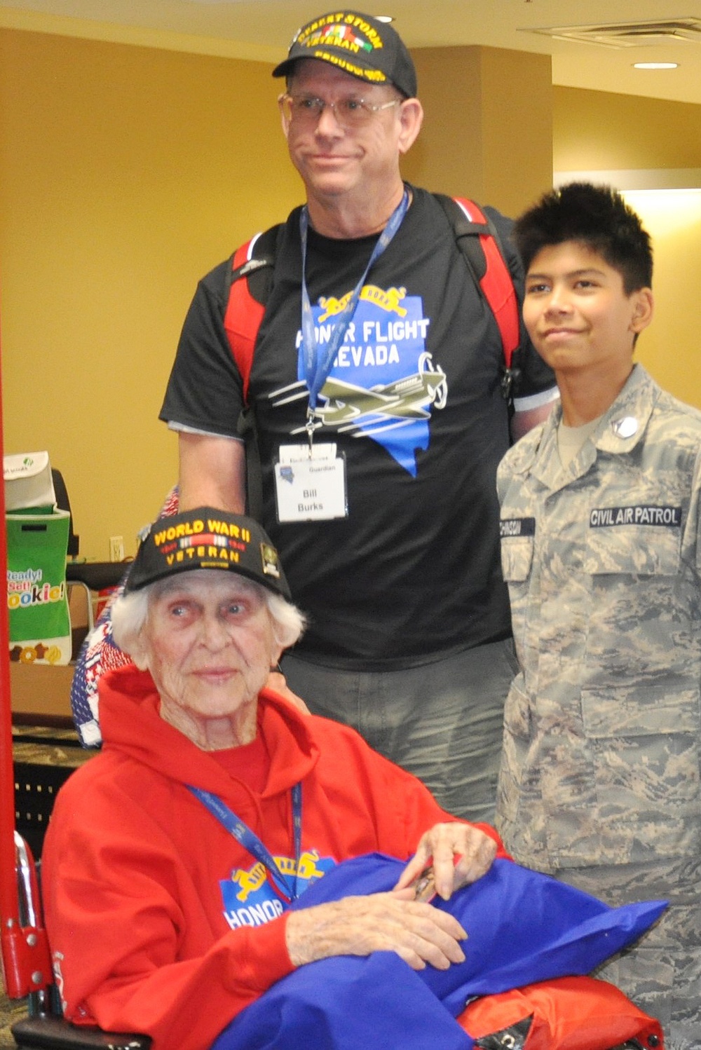 Adjutant General's mother takes long-awaited Honor Flight
