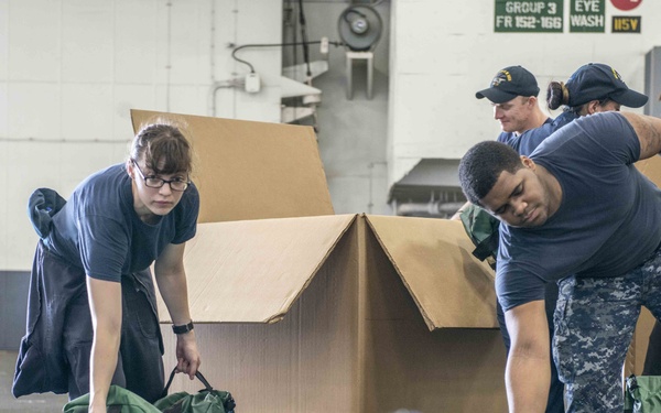 Sailors Organize CBR-D Kits