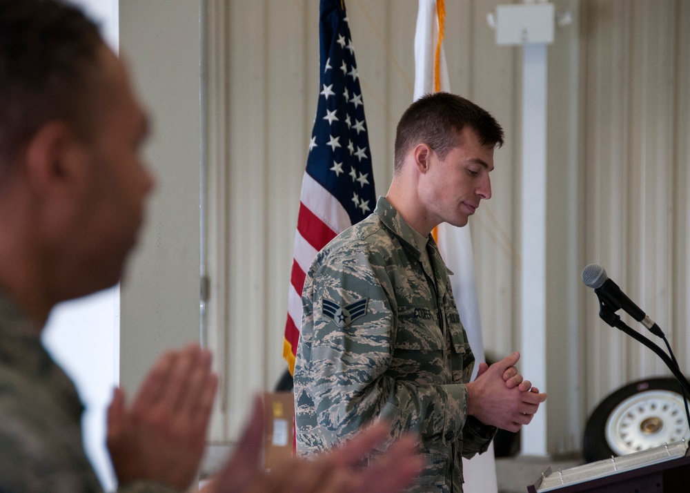 131st Fighter Squadron Holds Change of Command Ceremony