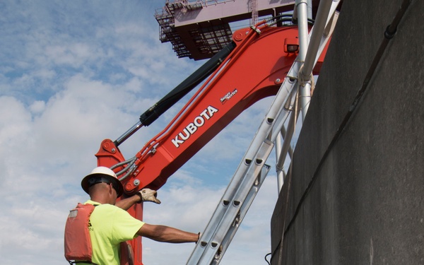 MOTSU: Fire suppression valve installed 2