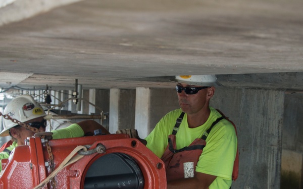 MOTSU: Fire suppression valve installed  3