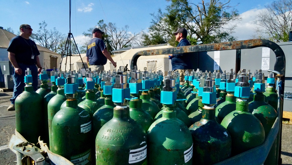 National Disaster Medical System Deploys Oxygen and Other Supplies