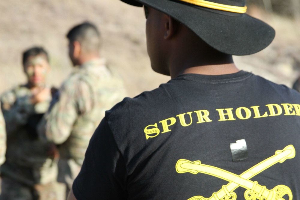 Spur Holders key to successful spur ride for Saber Squadron Troopers