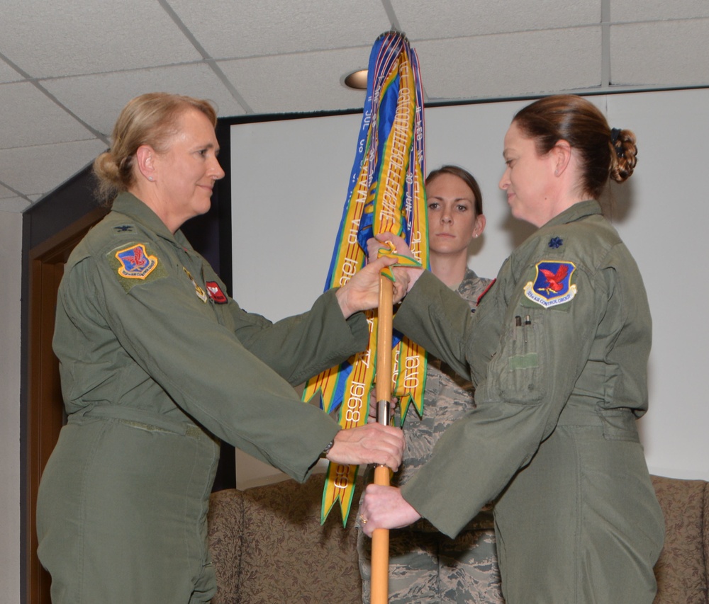 970th Airborne Air Control Squadron change of command