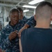 Flu Vaccinations On USS Bonhomme Richard