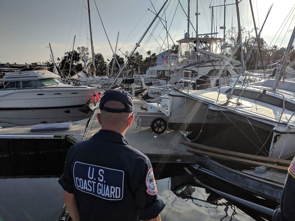 Coast Guard assesses damage in Florida after Hurricane Michael