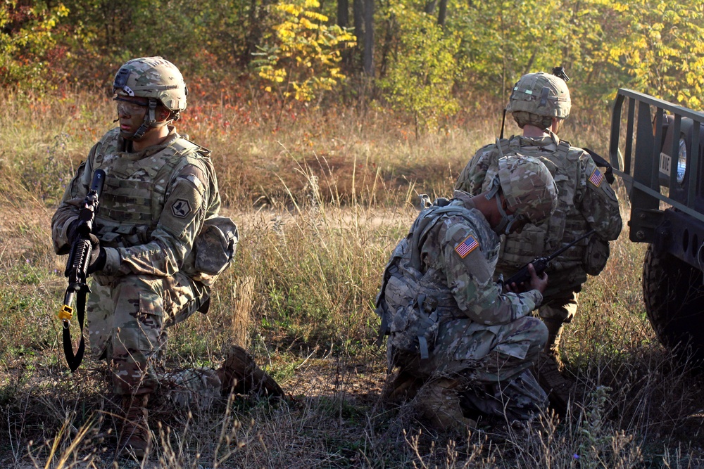 66th MI BDE HHC conducts company field training exercise