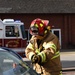 Firefighters perform auto extrication demonstration for Fire Prevention Week