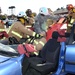 Firefighters perform auto extrication demonstration for Fire Prevention Week