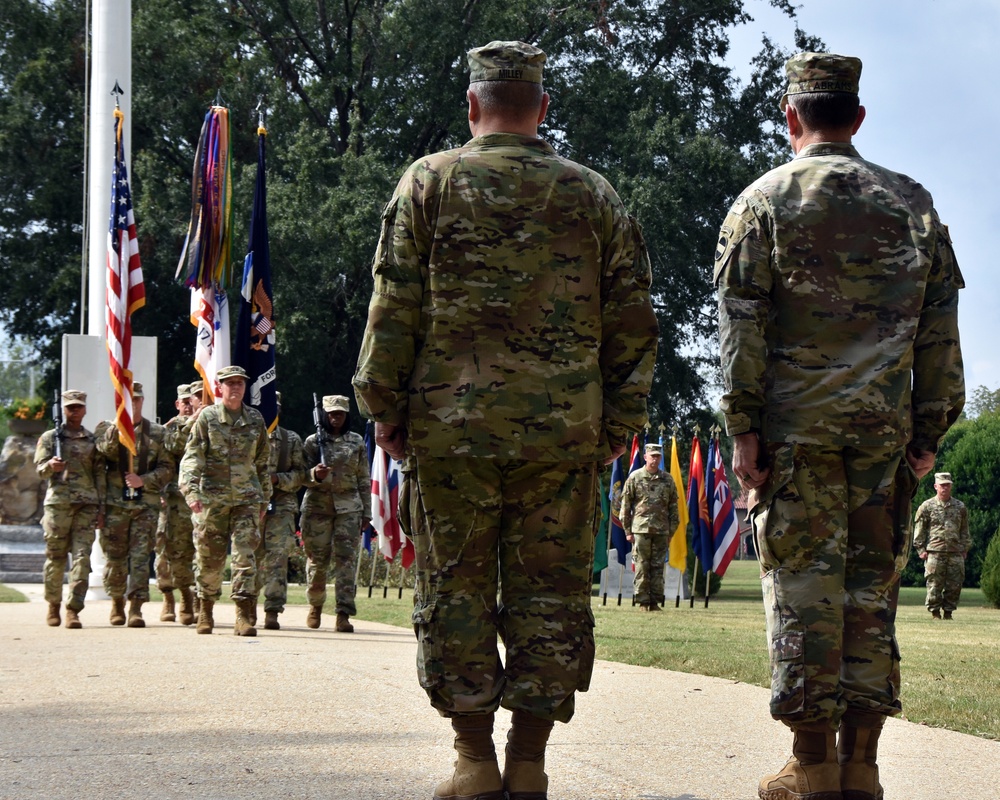 Abrams relinquished command of the U.S. Army Forces Command