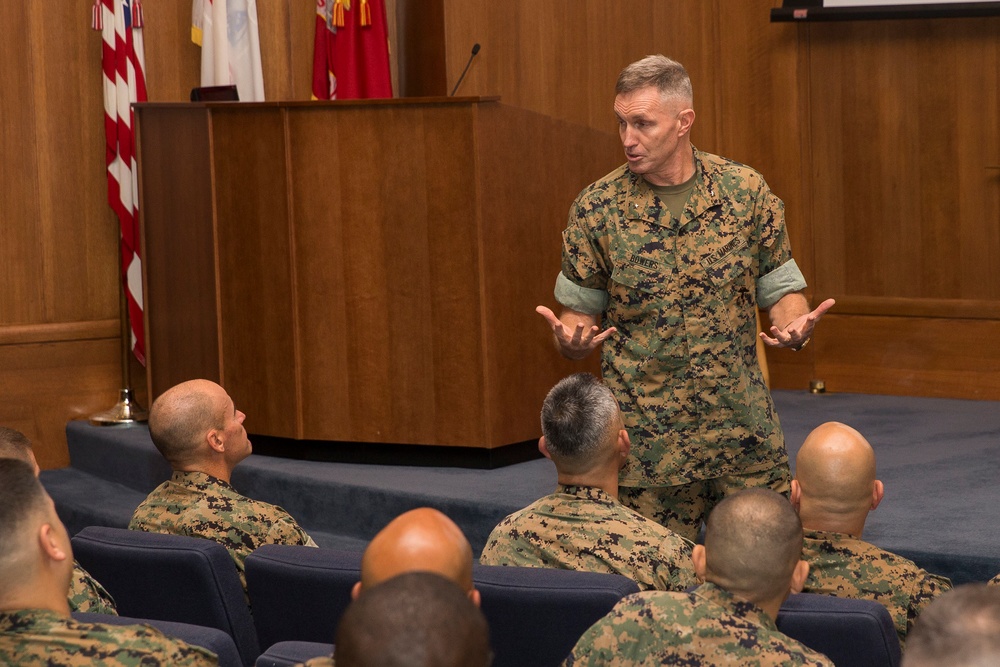 Brig. Gen. Bowers Opening Remarks 19-1 Cornerstone Course