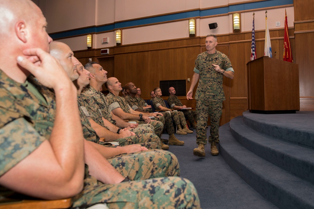 Brig. Gen. Bowers Opening Remarks 19-1 Cornerstone Course