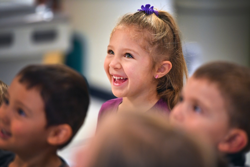 Schriever FD teach children fire safety