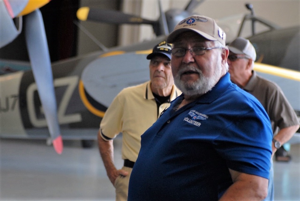 Naval Museum's volunteers descend on aviation museum