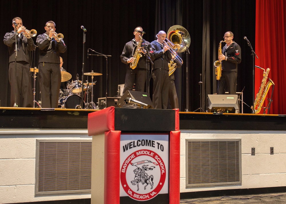 U.S. Fleet Forces Brass Band - Bayside Middle School