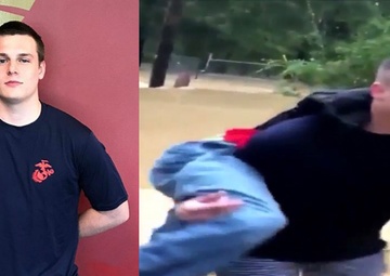 Poolee saves disabled man during flood