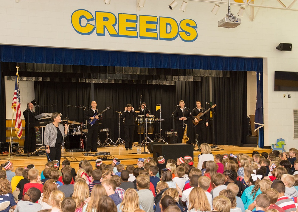 U.S. Fleet Forces Four Star Edition (Rock Band) - Creeds Elementary School