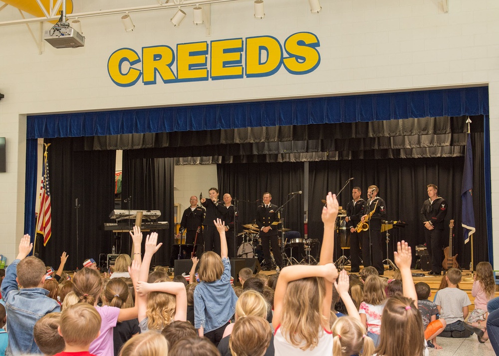 U.S. Fleet Forces Four Star Edition (Rock Band) - Creeds Elementary School