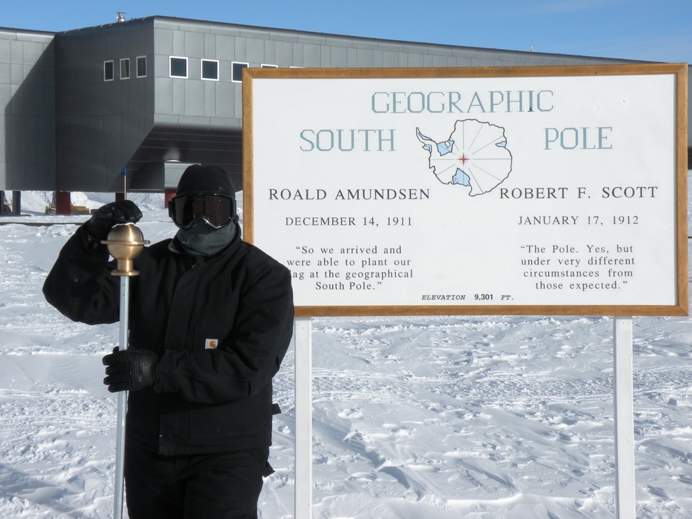 Antarctica mission, South Pole