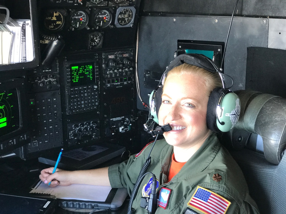 Air Force LC-130 navigator