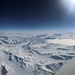 Antarctica's landscape from an LC-130
