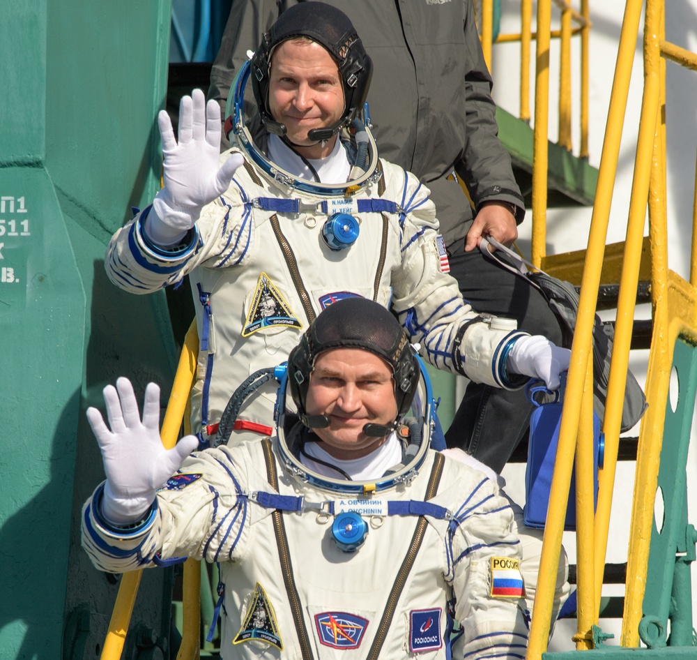 Expedition 57 Crew Farewell