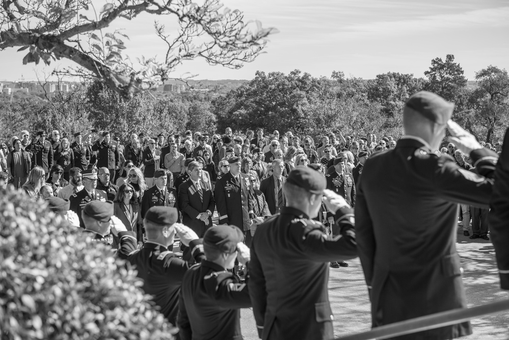 1st Special Forces Command (Airborne) Wreath-Laying Ceremony to Commemorate President John F. Kennedy's Constributions to the U.S. Army Special Forces