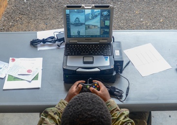 Route clearance training uses robots and video gaming skills