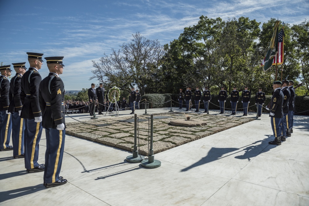 1st Special Forces Command (Airborne) Wreath-Laying Ceremony to Commemorate President John F. Kennedy's Constributions to the U.S. Army Special Forces