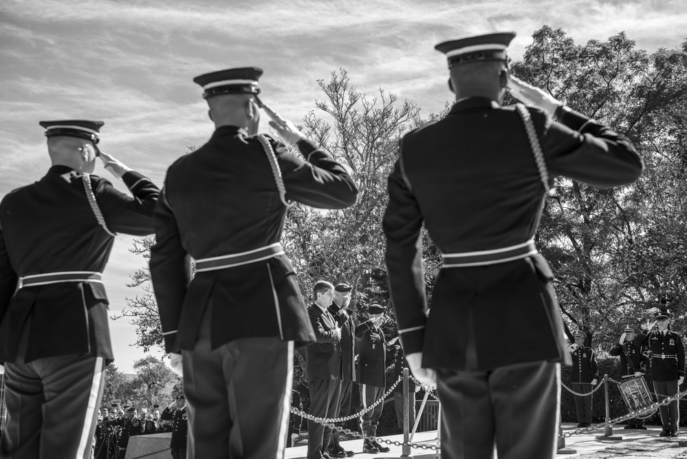 1st Special Forces Command (Airborne) Wreath-Laying Ceremony to Commemorate President John F. Kennedy's Constributions to the U.S. Army Special Forces