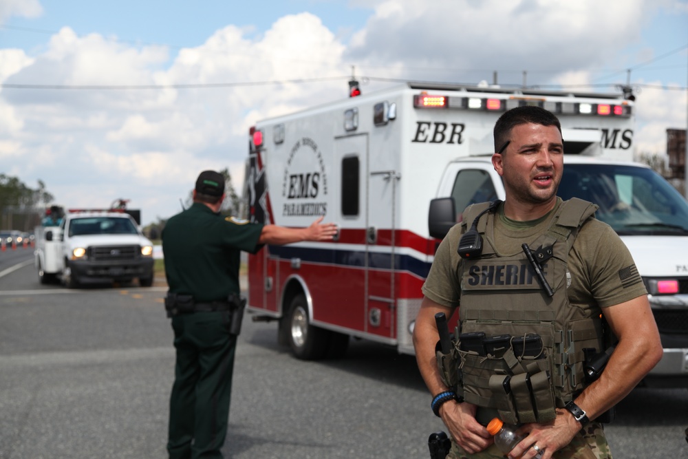 First Responders in the aftermath of Hurricane Michael