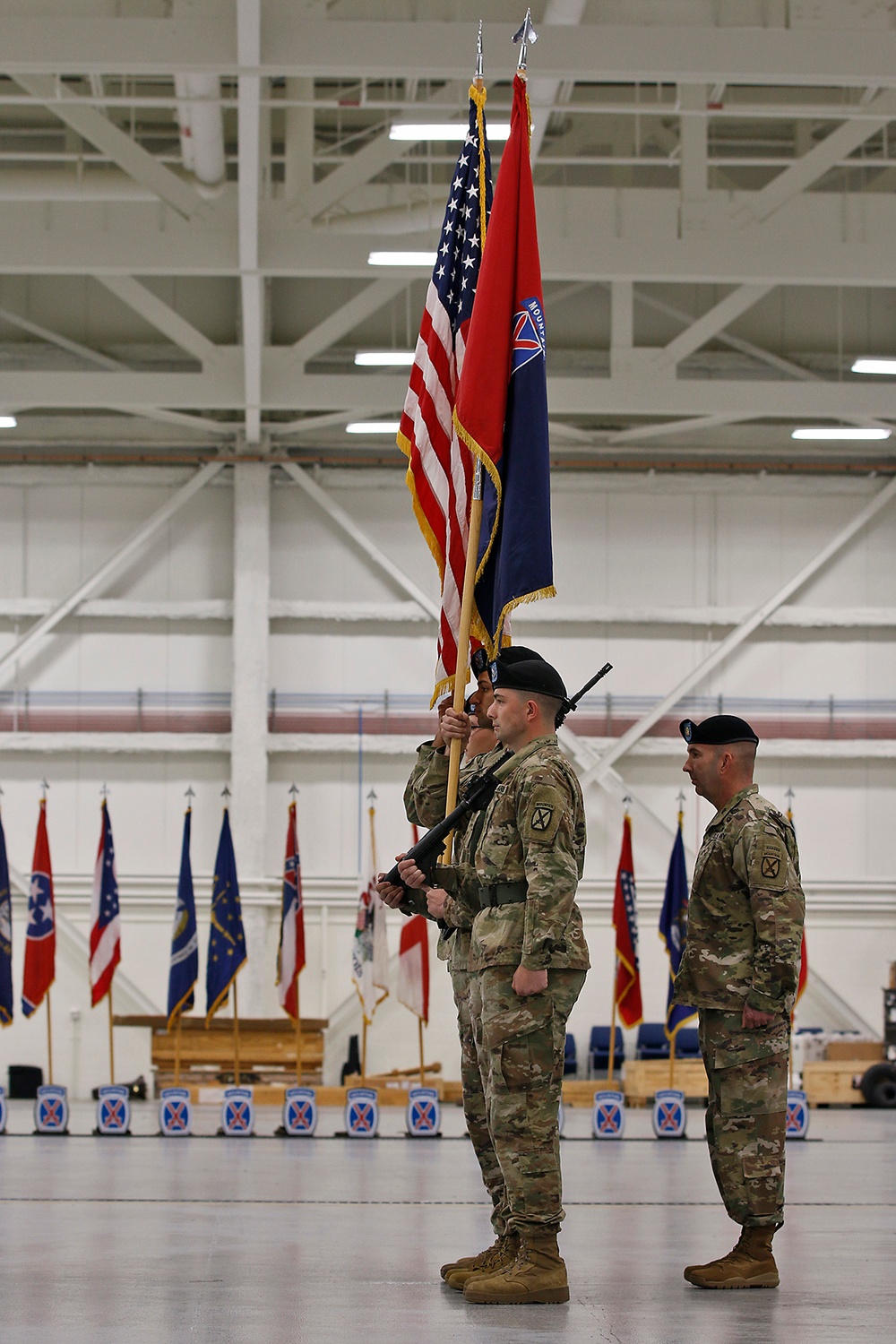 Commando Brigade cases colors before Afghanistan deployment