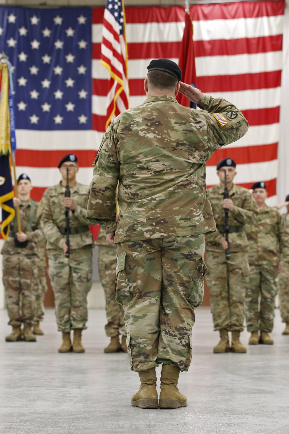 Commando Brigade cases colors before Afghanistan deployment