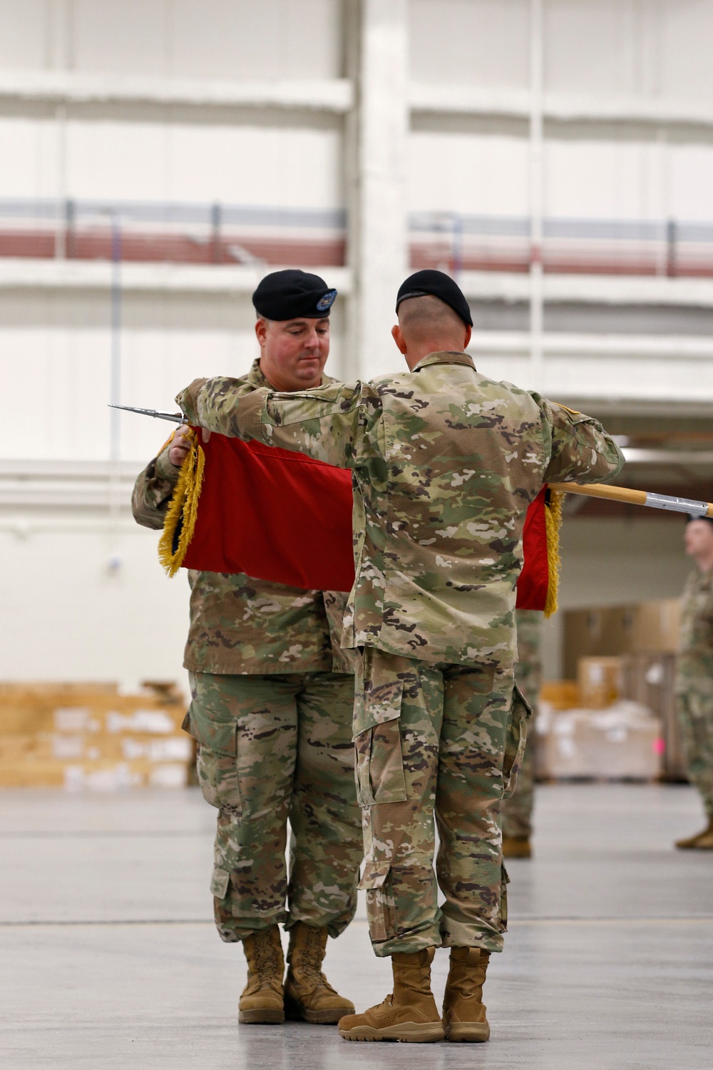 Commando Brigade cases colors before Afghanistan deployment