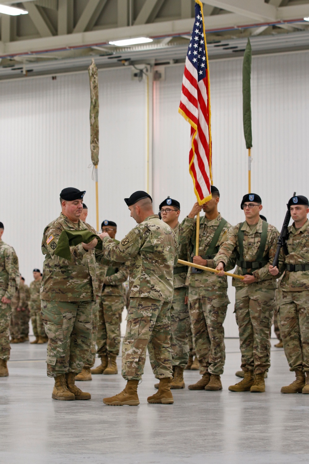 Commando Brigade cases colors before Afghanistan deployment