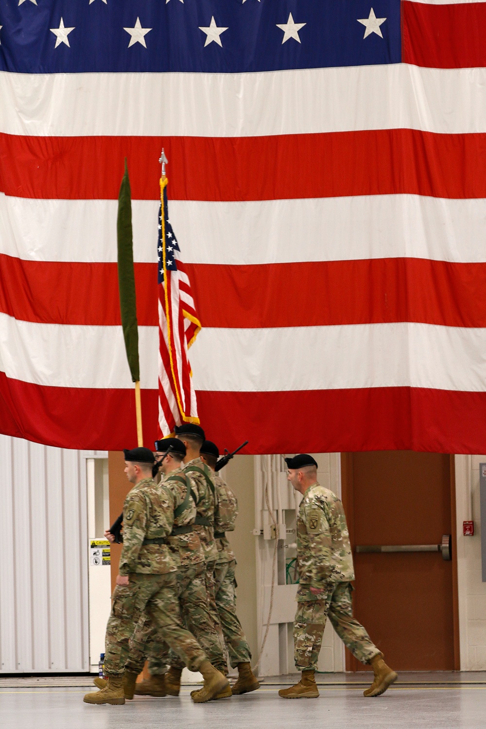 Commando Brigade cases colors before Afghanistan deployment