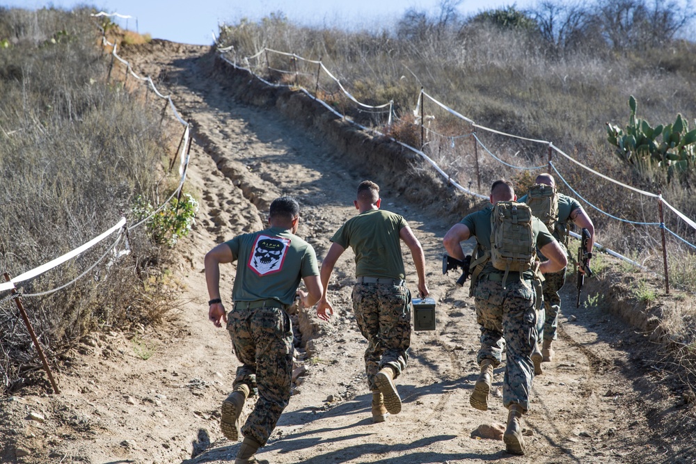 Marines &amp; Sailors participate in CG’s Cup Fire team Challenge