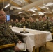 U.S Marines &amp; Sailors with II MEF celebrate the Navy's 243rd birthday