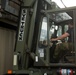 U.S. Marine gear gets transported for Trident Juncture